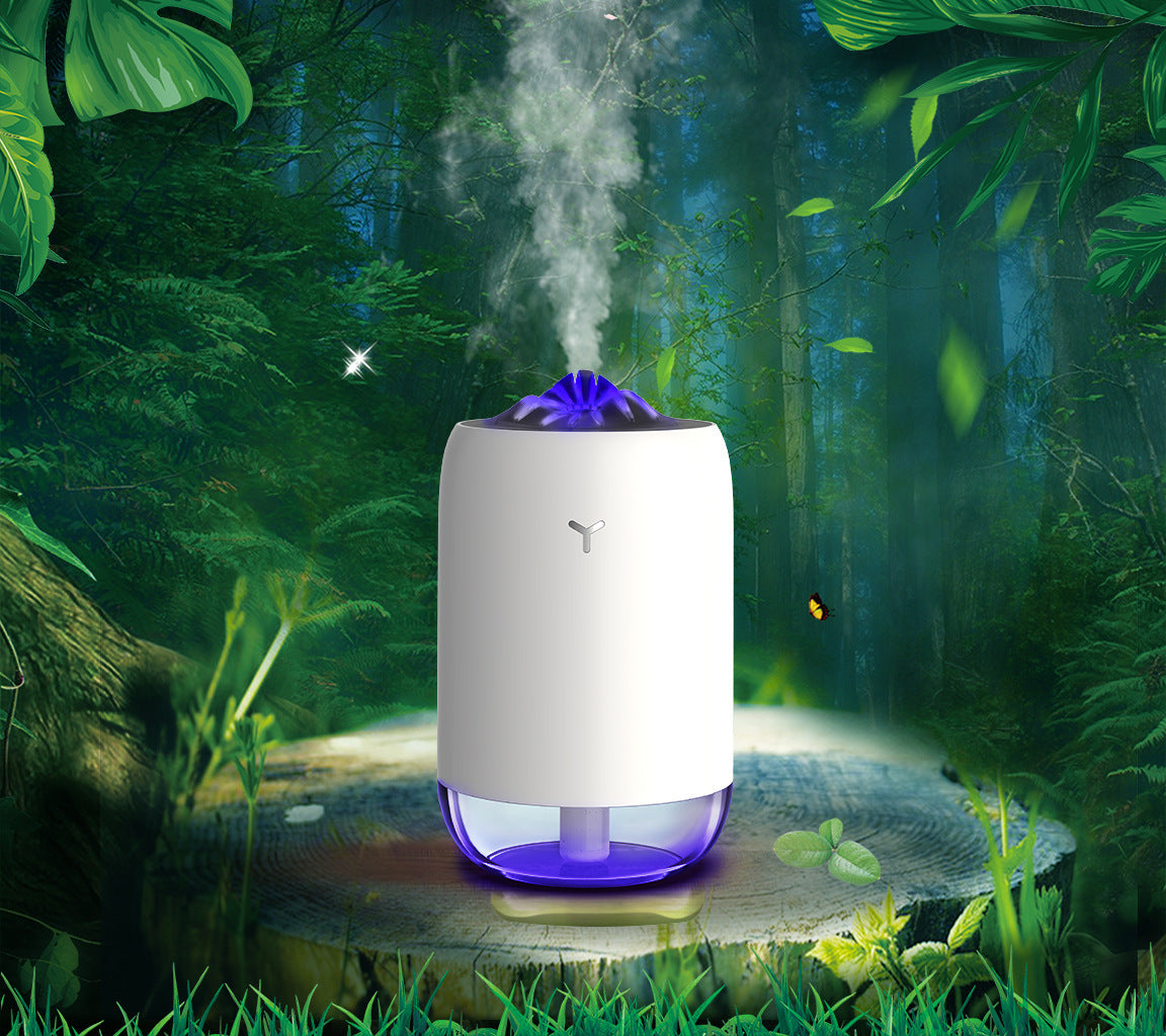 Magic Flame Humidifier Home Car Atomizer Mini Aroma Diffuser Desktop Home Office Supplies - souqmart