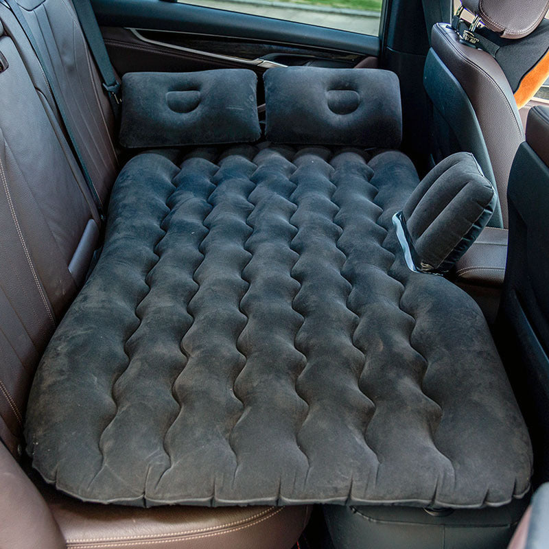 Inflatable Mattress Camping Car Air Mattress Car Travel Mattress Outdoor Car Pillow Bed - souqmart
