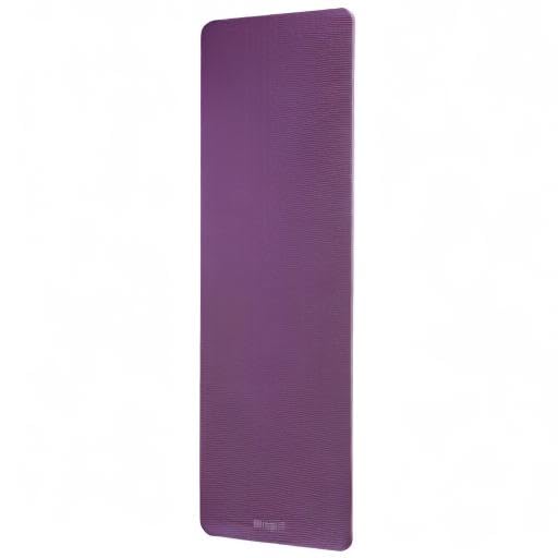 Gaiam Thick Yoga Mat, Exercise & Fitness Mat with Easy-Cinch Carrying Strap