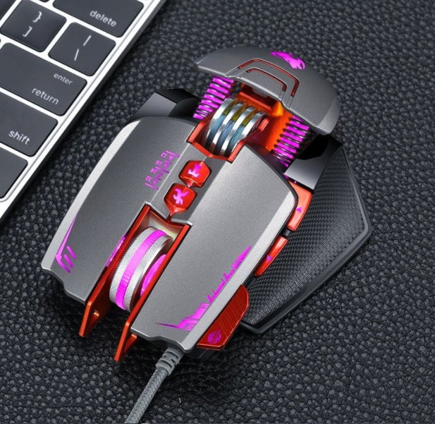 Thunder Wolf V9 gaming mouse gaming machine - souqmart