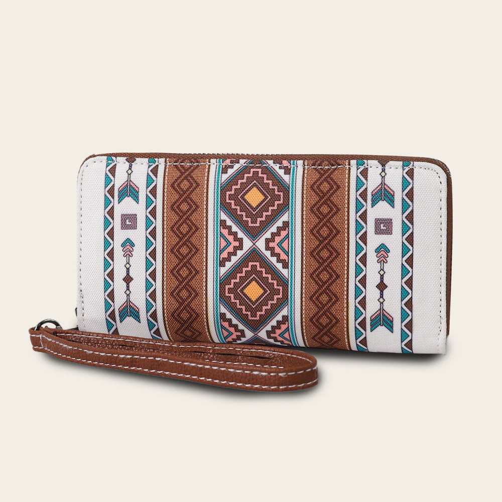 Bohemian Wind Belt RFID Wallet Retro High Sense