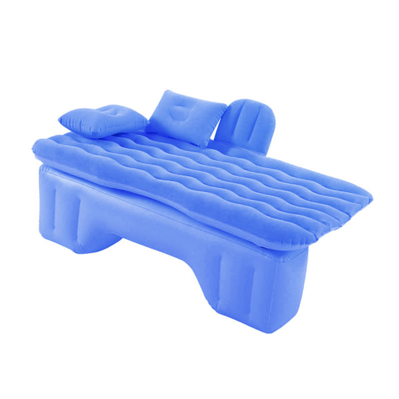 Inflatable Mattress Camping Car Air Mattress Car Travel Mattress Outdoor Car Pillow Bed - souqmart