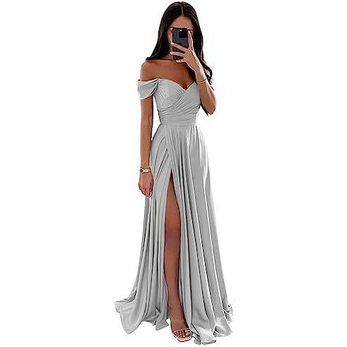Banquet Temperament Concert Solo Bridesmaid Dress - souqmart