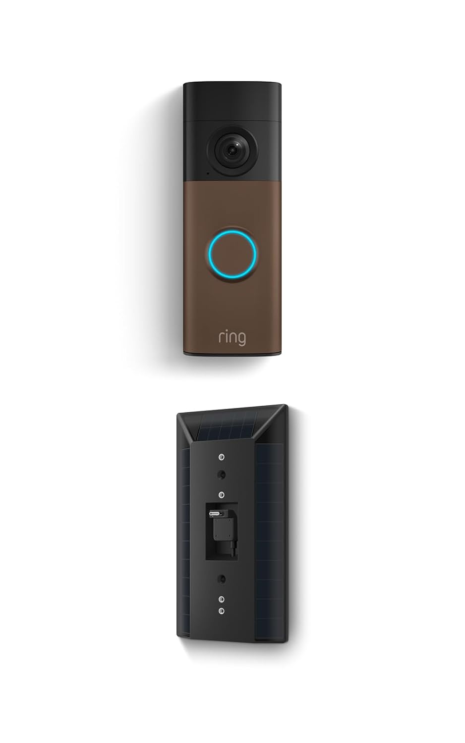 Ring Battery Doorbell 2K (newest model) Retinal 2K with wide-angle video, up to 6x Enhanced Zoom, Two-Way Talk, and Built-In Battery, Matte Mocha