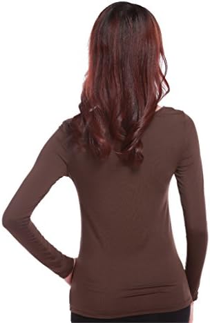 GladThink Womens Muslim T-shirt Long Sleeve Full-Length