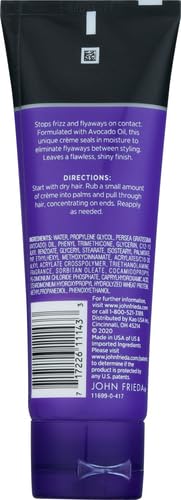 John Frieda Frizz Ease Secret Weapon Smoothing Hair Creme, 4 fl oz