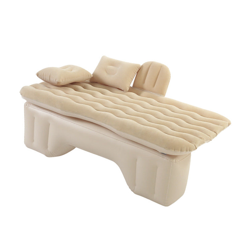 Inflatable Mattress Camping Car Air Mattress Car Travel Mattress Outdoor Car Pillow Bed - souqmart