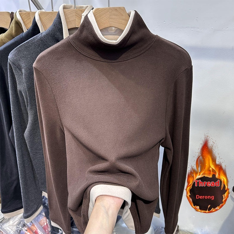Commuter's All-matching Slimming Outside Wear Bottoming Top