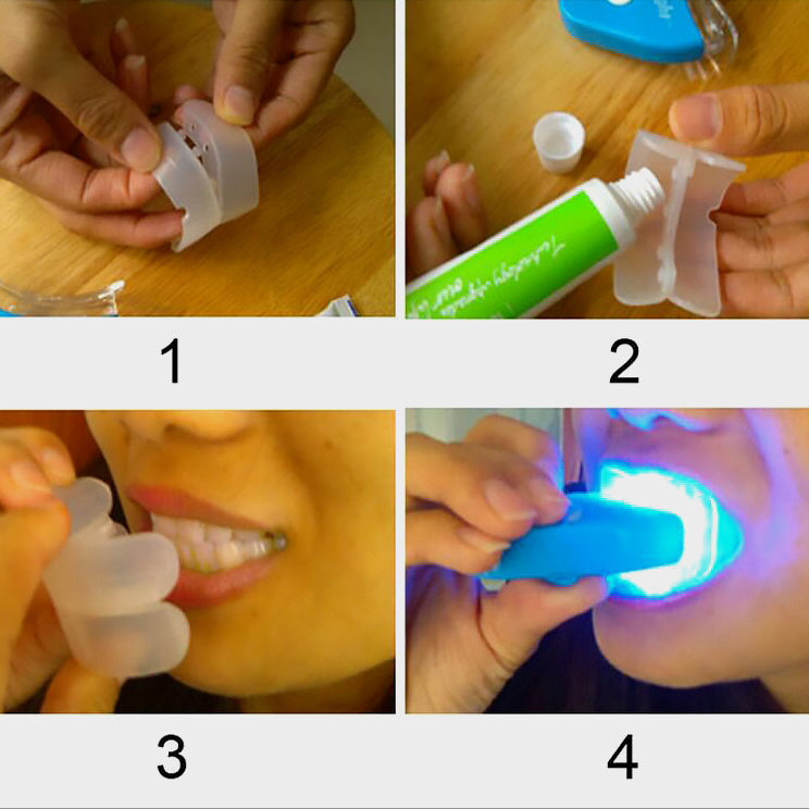 Oral Gel Teeth Tooth Whitening Whitener Dental Bleaching LED - souqmart