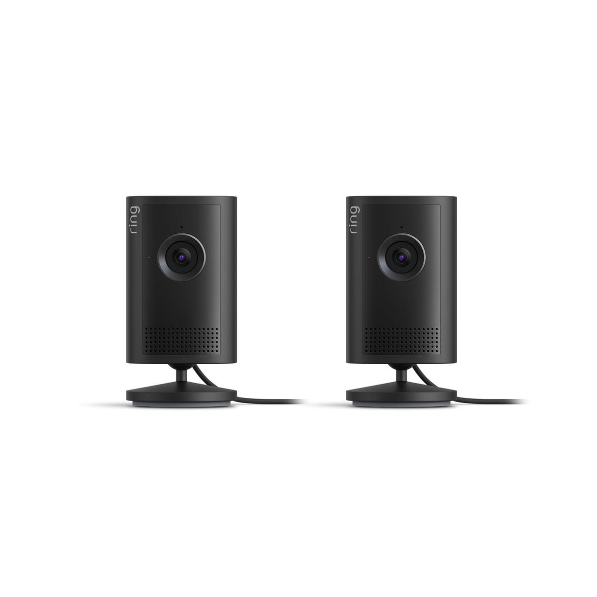 Ring Indoor Cam 2K, Retinal 2K for crisp video, 6x Enhanced Zoom, Night Vision, Home and business security, Black