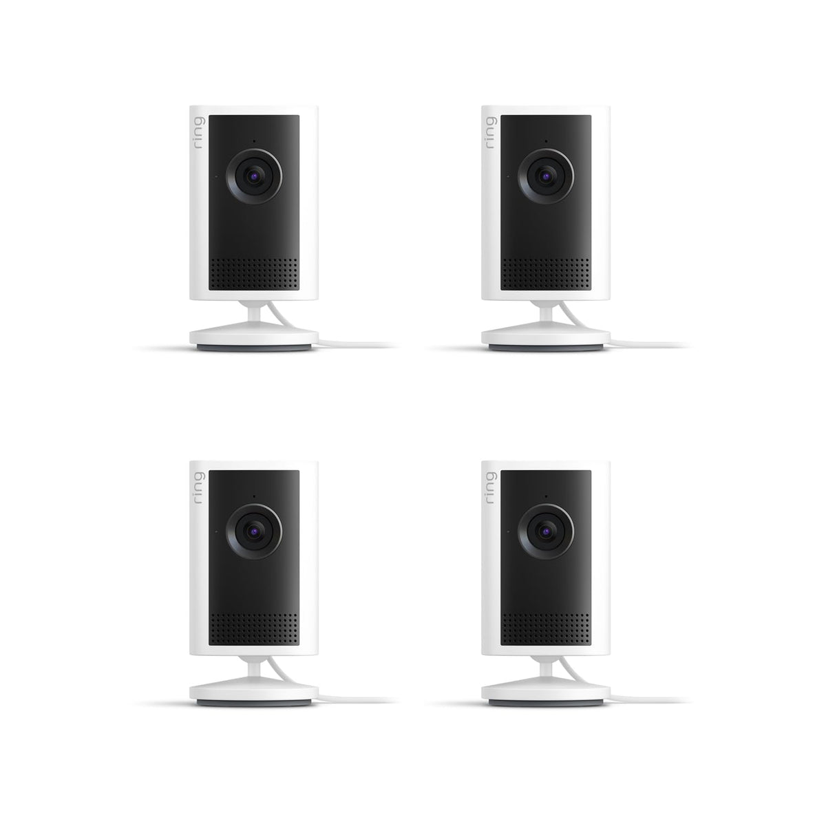 Ring Indoor Cam 2K, Retinal 2K for crisp video, 6x Enhanced Zoom, Night Vision, Home and business security, Black