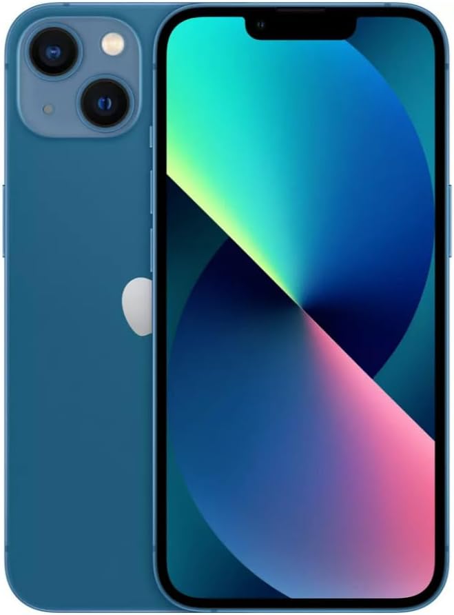 Apple iPhone 13, 128GB, Blue - Unlocked (Renewed)