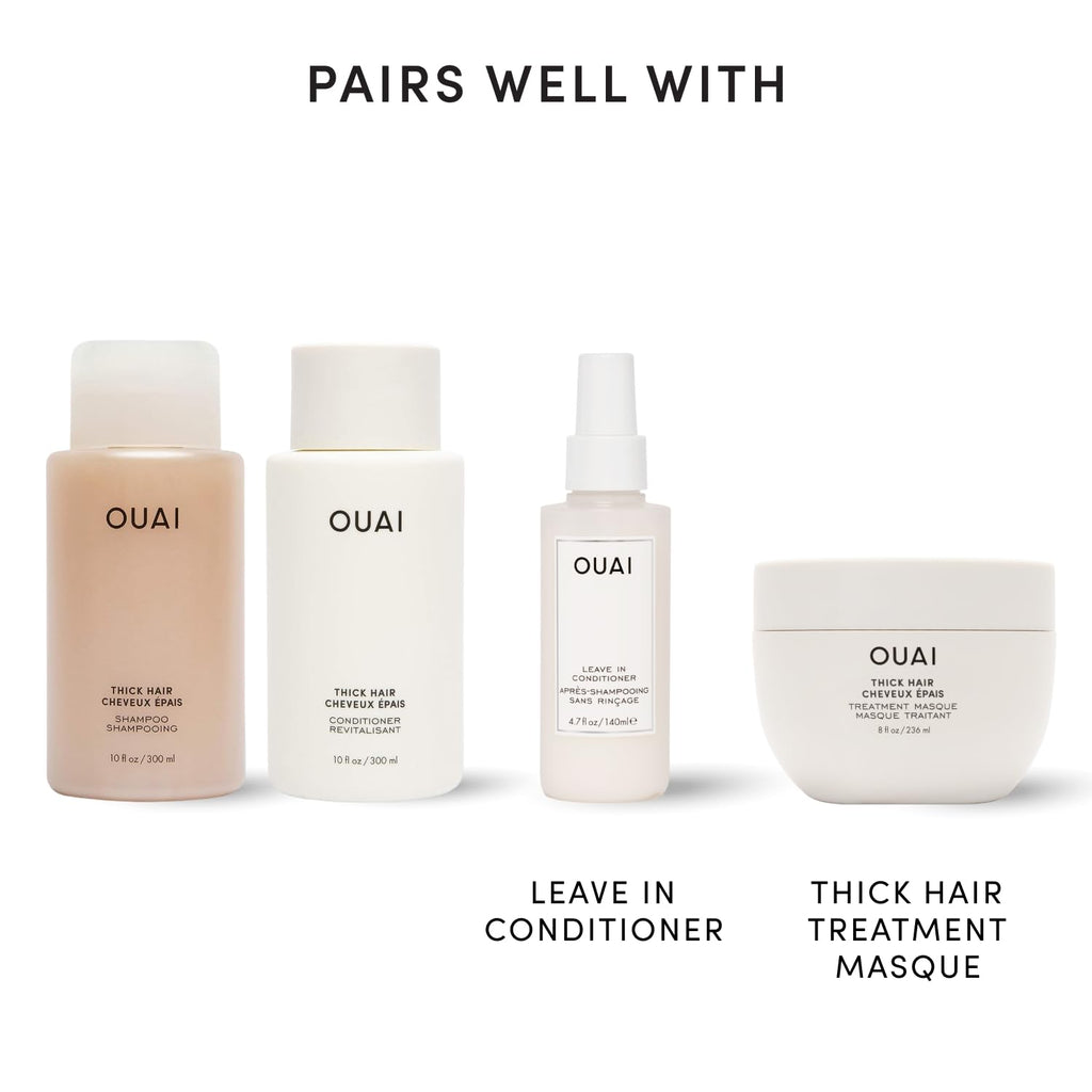 OUAI Fine Shampoo and Conditioner Set (10 Fl Oz)