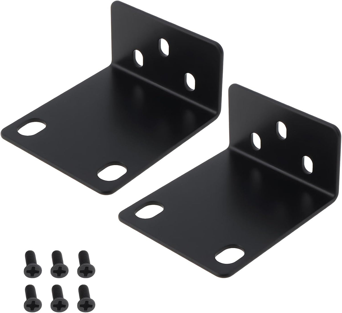 Briny River 2 Pieces Adjustable Rack Supports Compatible with Hikvision Switch Series 76 190157623 Compatible with HiWatch DVR NVR