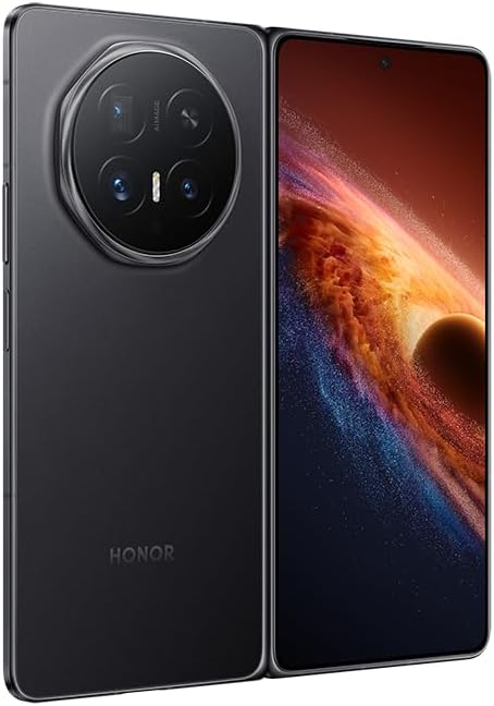 HONOR Magic V6 5G PNM-N49 (GSM Unlocked, International Version) 512GB Storage 16GB RAM Factory Unlocked Android 16 Foldable Smartphone (Black)