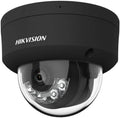 هايكفيجين DS-2CD2183G2-LIS2U كاميرا اكيوسينس سمارت هايبرد لايت قبة بدقة 8 ميجابكسل، عدسة 2.8 ملم، ميكروفون مزدوج مدمج، كشف الانسان والمركبات، H.265+، IP67، IK10، اسود