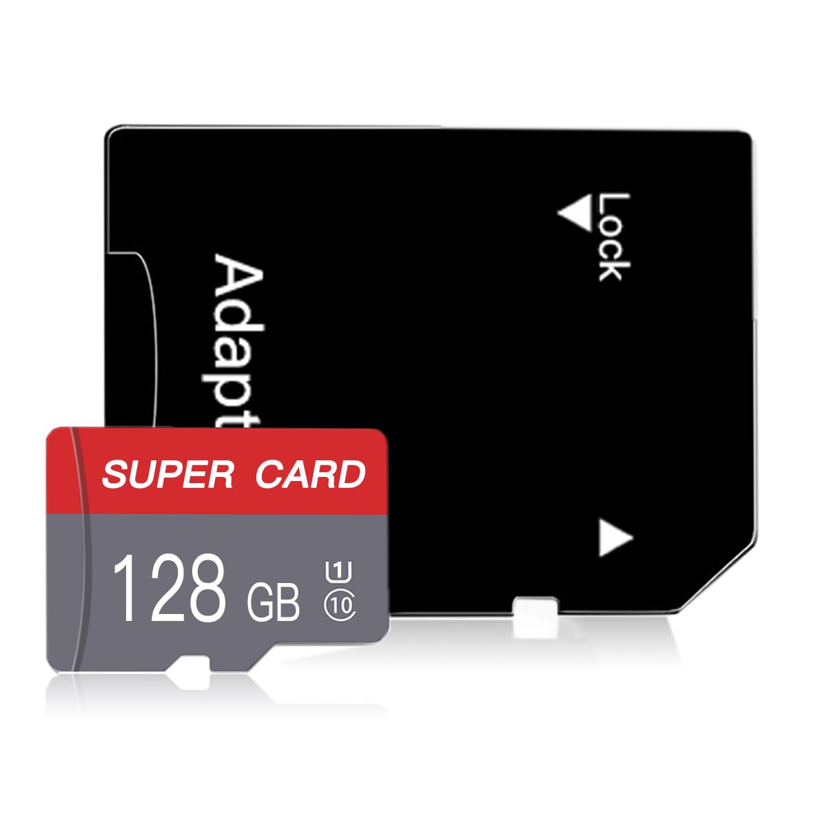 128GB Micro SD Card Class 10 Memory Cards Mini TF Card with Adapter for Smartphones/Tablet/Drone/Game Console(2-Pack)