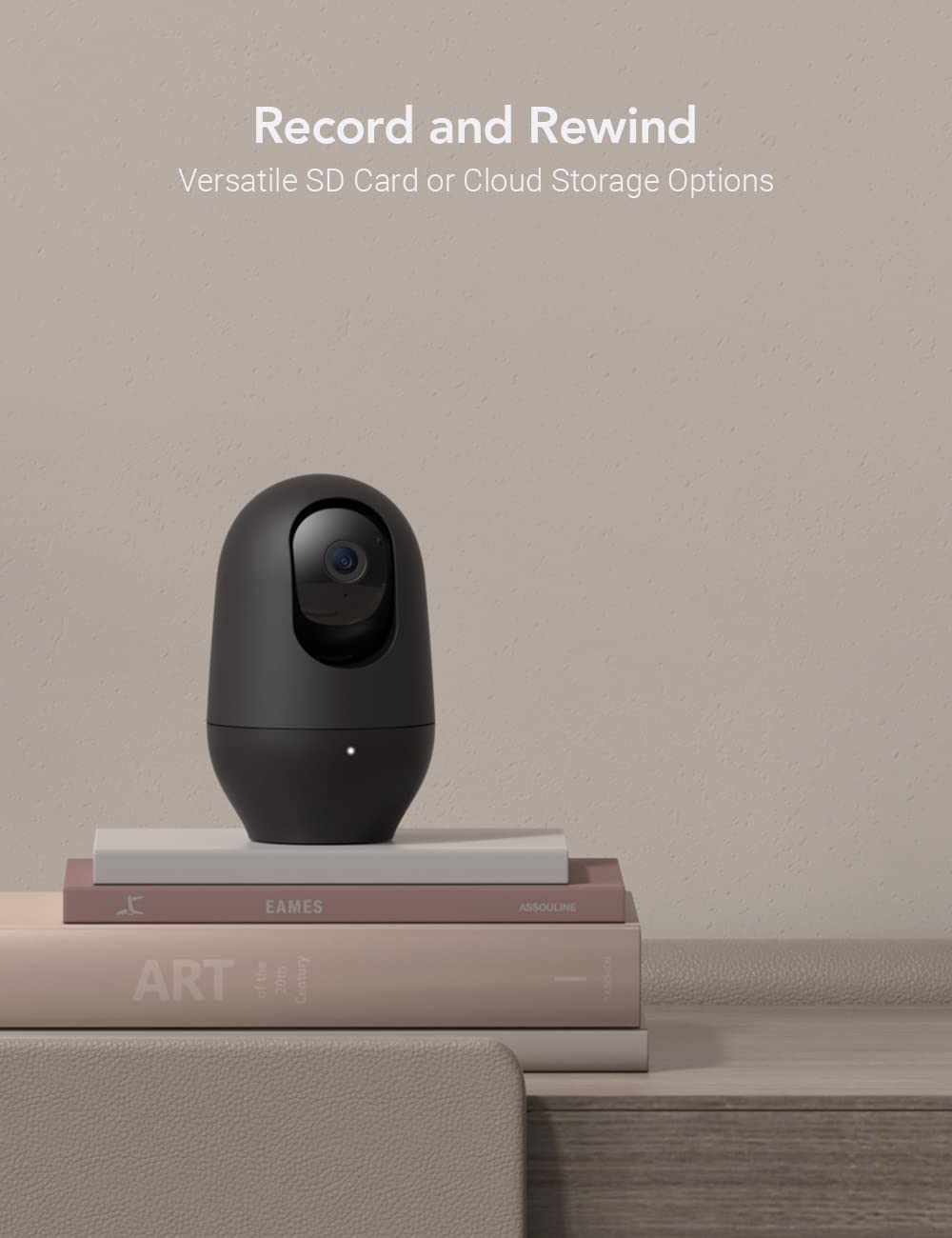 nooie Security Indoor Camera for Home, 2K 360° WiFi Baby&Pet Monitor Cam