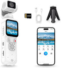Aero 4K Vlogging Camera, 330° AI Face Tracking, 75MP Photos & Wi-Fi