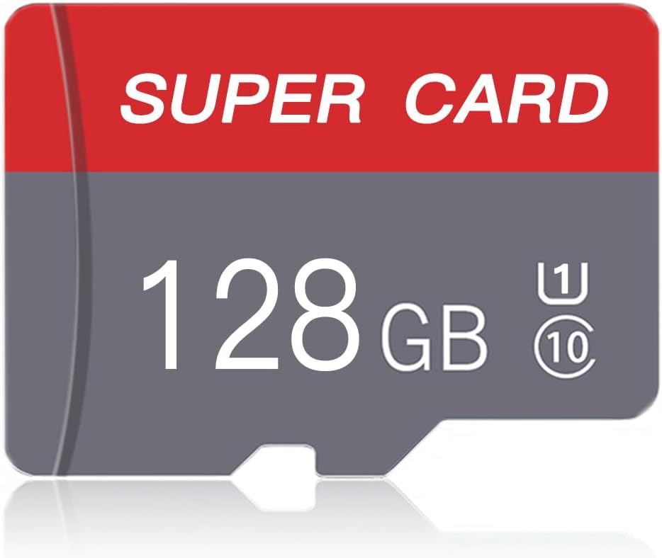 128GB Micro SD Card Class 10 Memory Cards Mini TF Card with Adapter for Smartphones/Tablet/Drone/Game Console(2-Pack)
