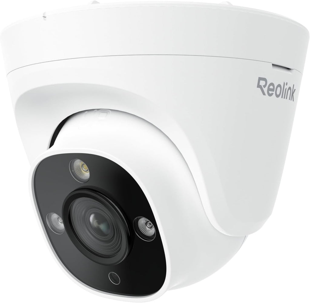 ريو لينك كاميرا مراقبة سلكية 4K 8MP PoE للاستخدام الداخلي/الخارجي، رؤية