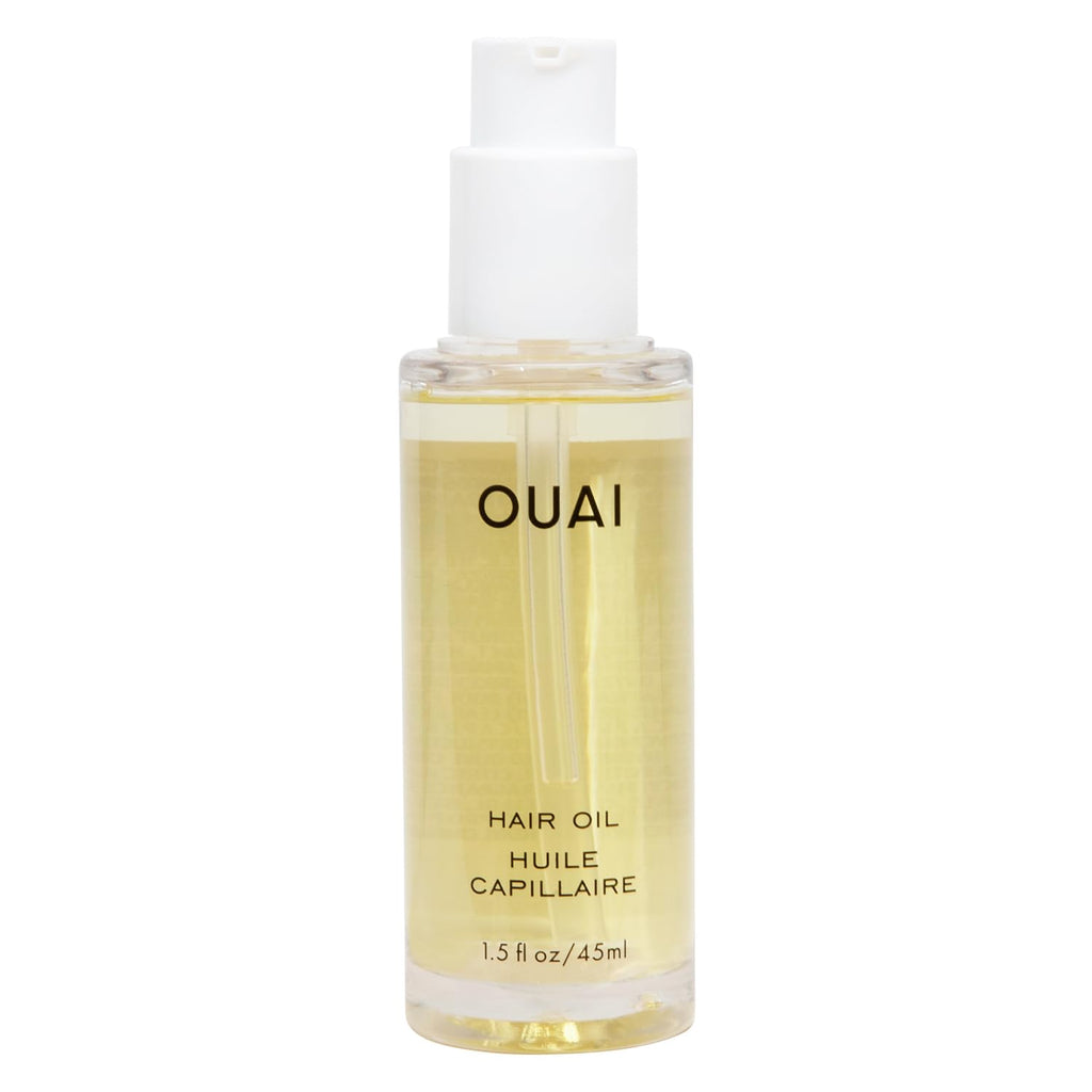 OUAI Hair Oil, Lightweight Heat Protectant, Hair Frizz Control, 1.5 Fl Oz