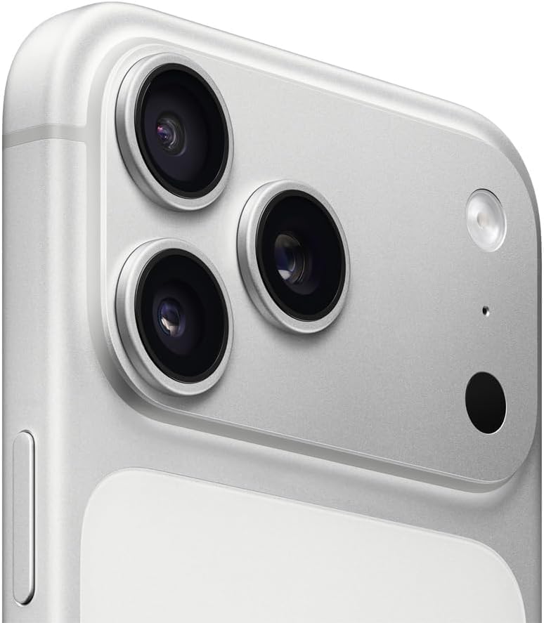 Apple iPhone 17 Pro Max, US Version, 1TB, eSIM, Silver- Unlocked (Renewed Premium)