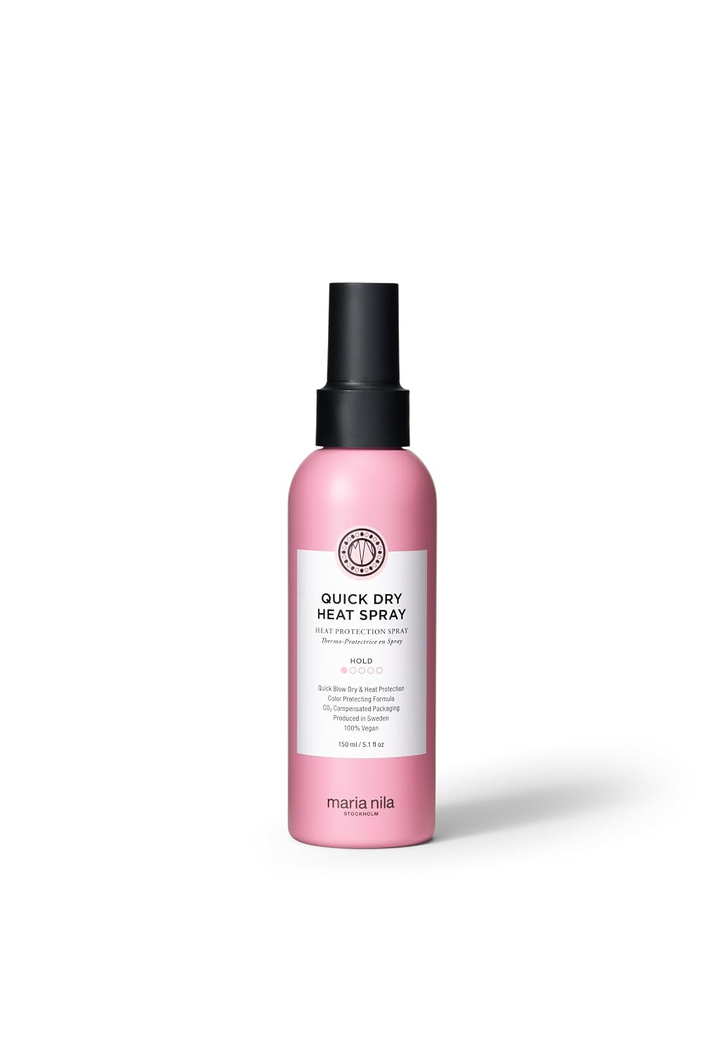 Maria Nila Quick Dry Heat Spray – Cuts Blow-Dry Time 5.1 Fl Oz