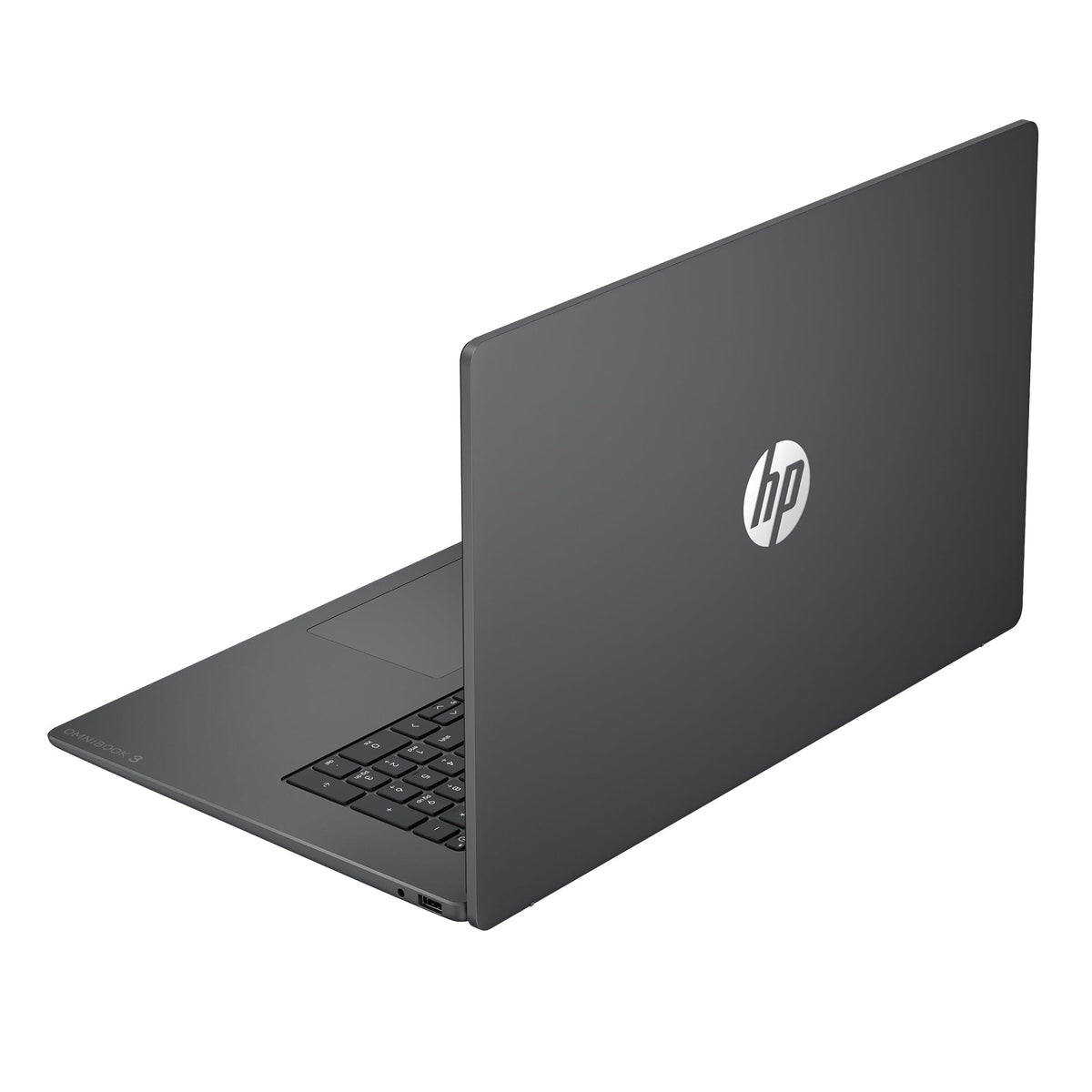 HP OmniBook 3 16 inch Laptop PC, 2K Touchscreen, AMD Ryzen 5 40, 8 GB RAM, 512 GB SSD, AMD Radeon 610M GPU, Windows 11 Home, Glacier Silver, 16-by0499nr