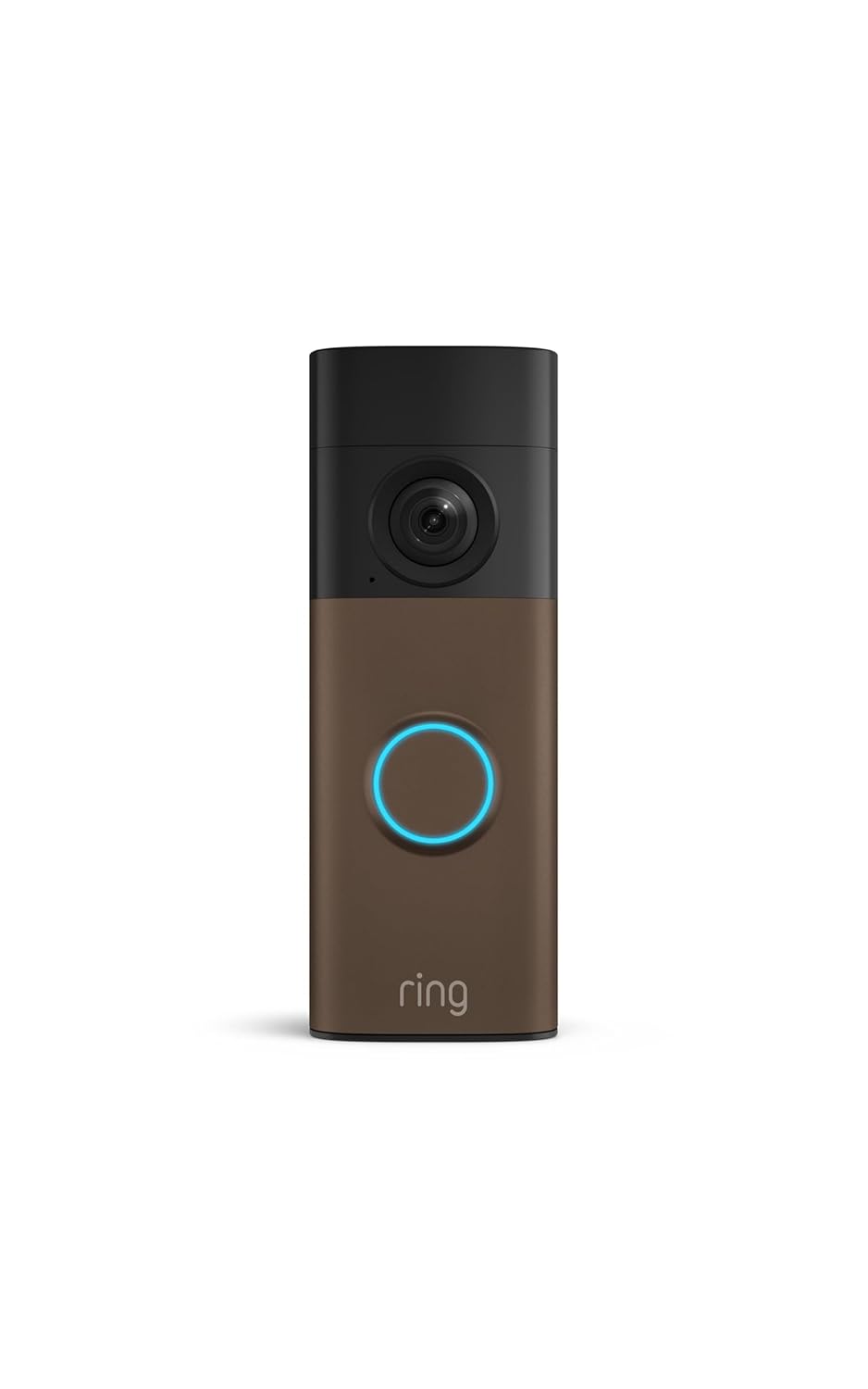 Ring Battery Doorbell 2K (newest model) Retinal 2K with wide-angle video, up to 6x Enhanced Zoom, Two-Way Talk, and Built-In Battery, Matte Mocha