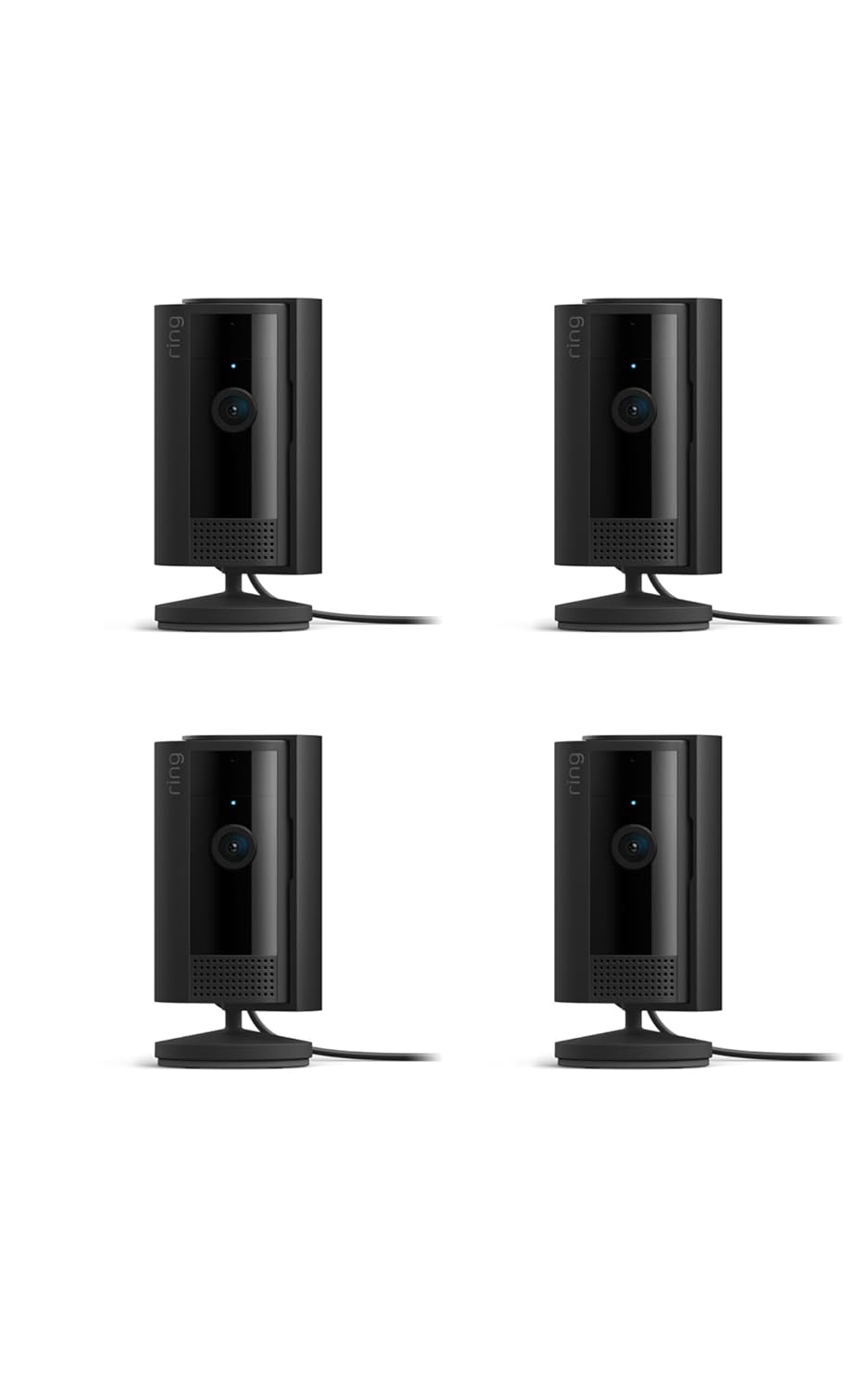Ring Indoor Cam — Home or business security in 1080p HD video, White