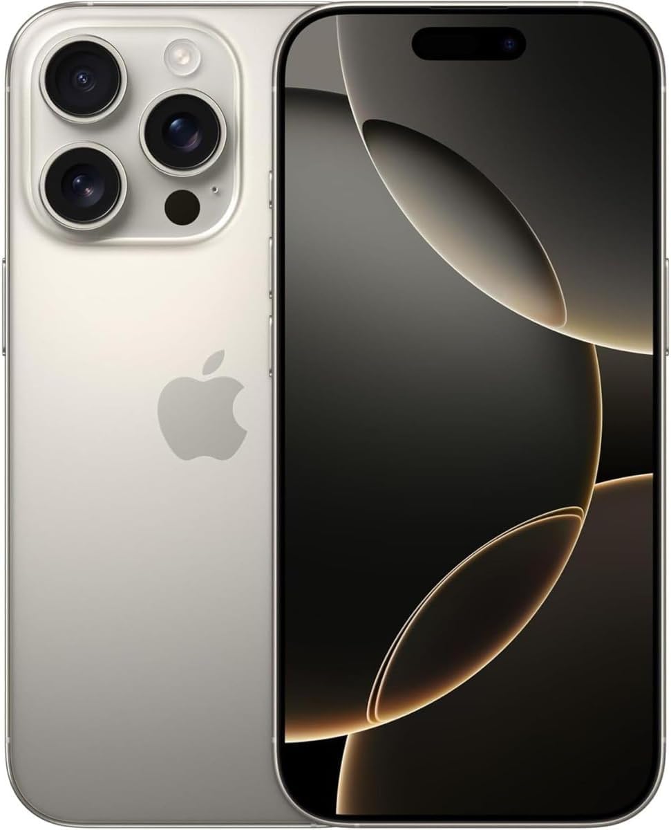 Apple iPhone (Renewed Premium) 16 Pro Max, US Version, 256GB, Desert Titanium - Unlocked
