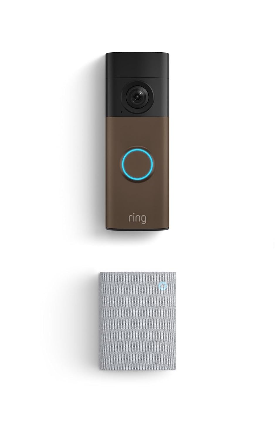 Ring Battery Doorbell 2K (newest model) Retinal 2K with wide-angle video, up to 6x Enhanced Zoom, Two-Way Talk, and Built-In Battery, Matte Mocha