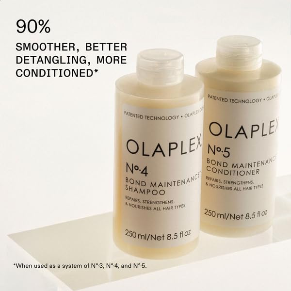 OLAPLEX Wash & Shine Hair Kit | Shampoo & Conditioner, Bonding Oil