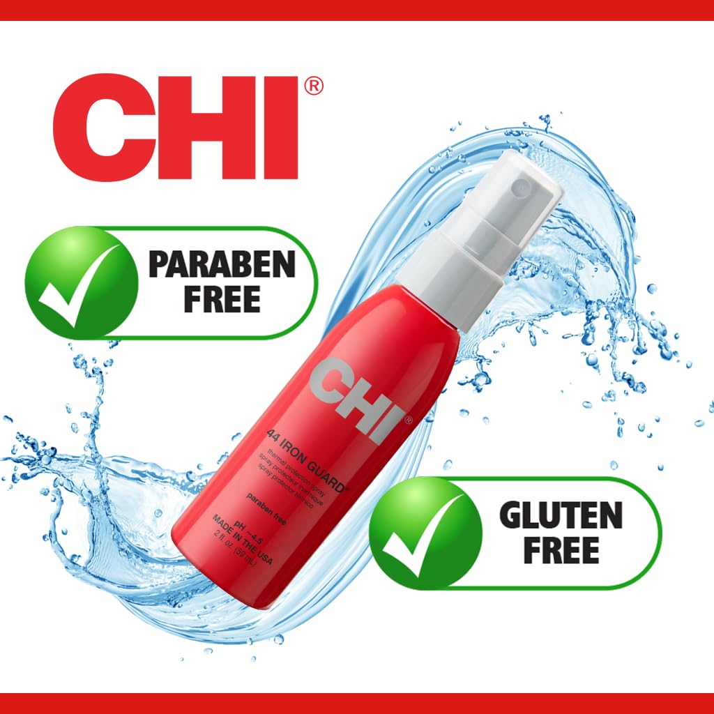 CHI 44 Iron Guard Thermal Protection Spray for Hair, 2 Oz