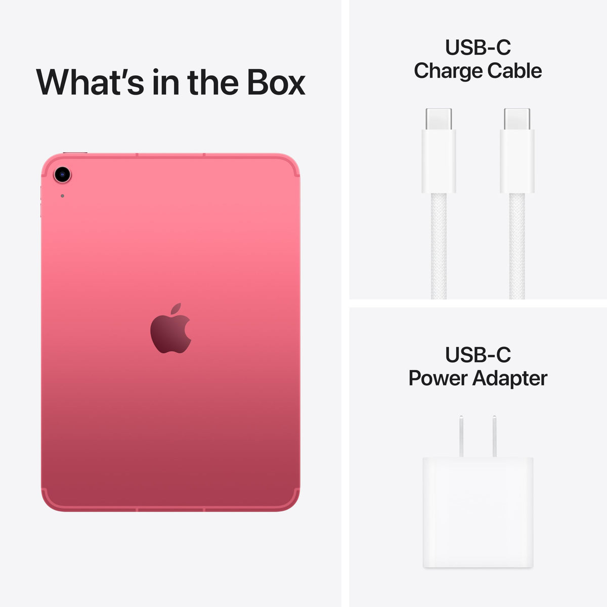Apple iPad 11-inch: A16 chip, 11-inch Model, Liquid Retina Display, 256GB, Wi-Fi 6, 12MP Front/12MP Back Camera, Touch ID, All-Day Battery Life — Pink