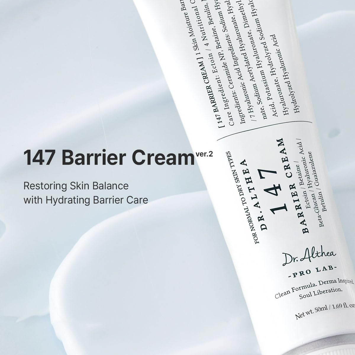 Dr.Althea 147 Barrier Cream, 1.69 Fl Oz (Ver.2 - Pack of 1)
