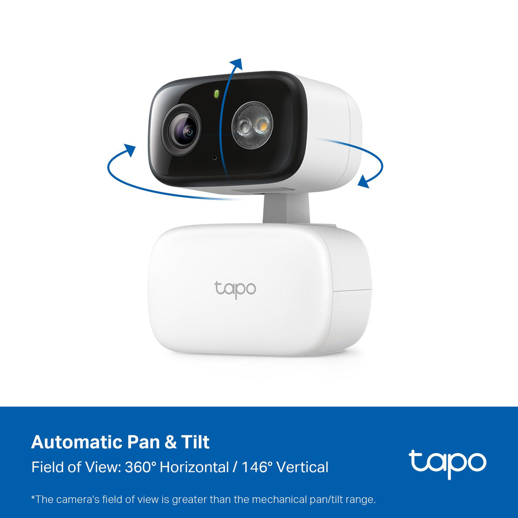 Tapo 1080p Pan/Tilt Security Camera for Baby Monitor, Pet Camera, C200