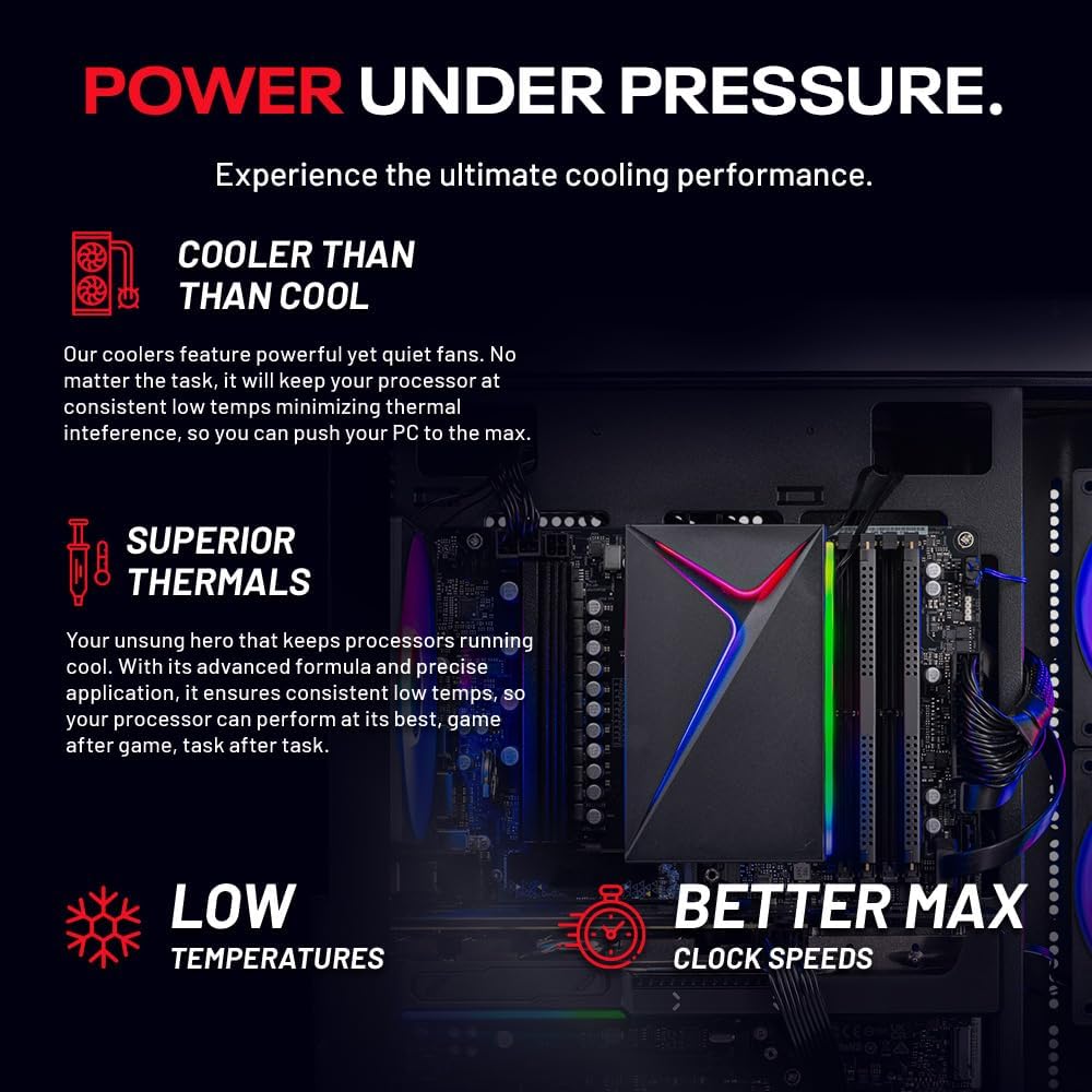 Skytech Gaming PC Desktop, Ryzen 7 7700, RTX 5060 Ti 8GB, 32GB RAM, 1TB SSD