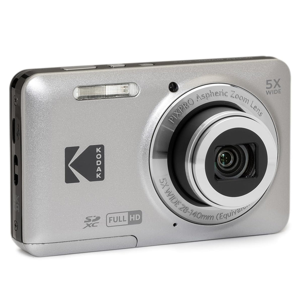 Kodak PIXPRO FZ55-BK 16MP CMOS Sensor Camera 5X Optical Zoom 28mm Wide