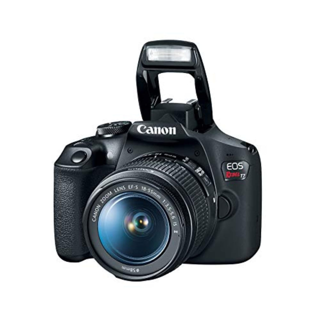 Canon EOS Rebel T7 DSLR Camera Double Zoom Lens Kit