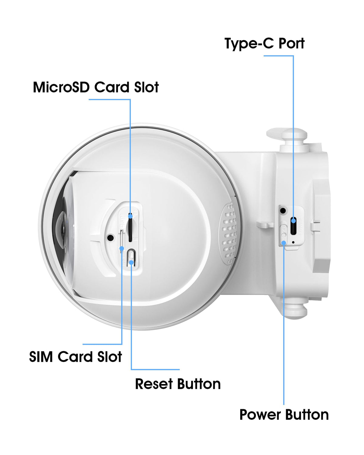 ARCCTV Solar Security Cameras Wireless Outdoor, 2 Pack