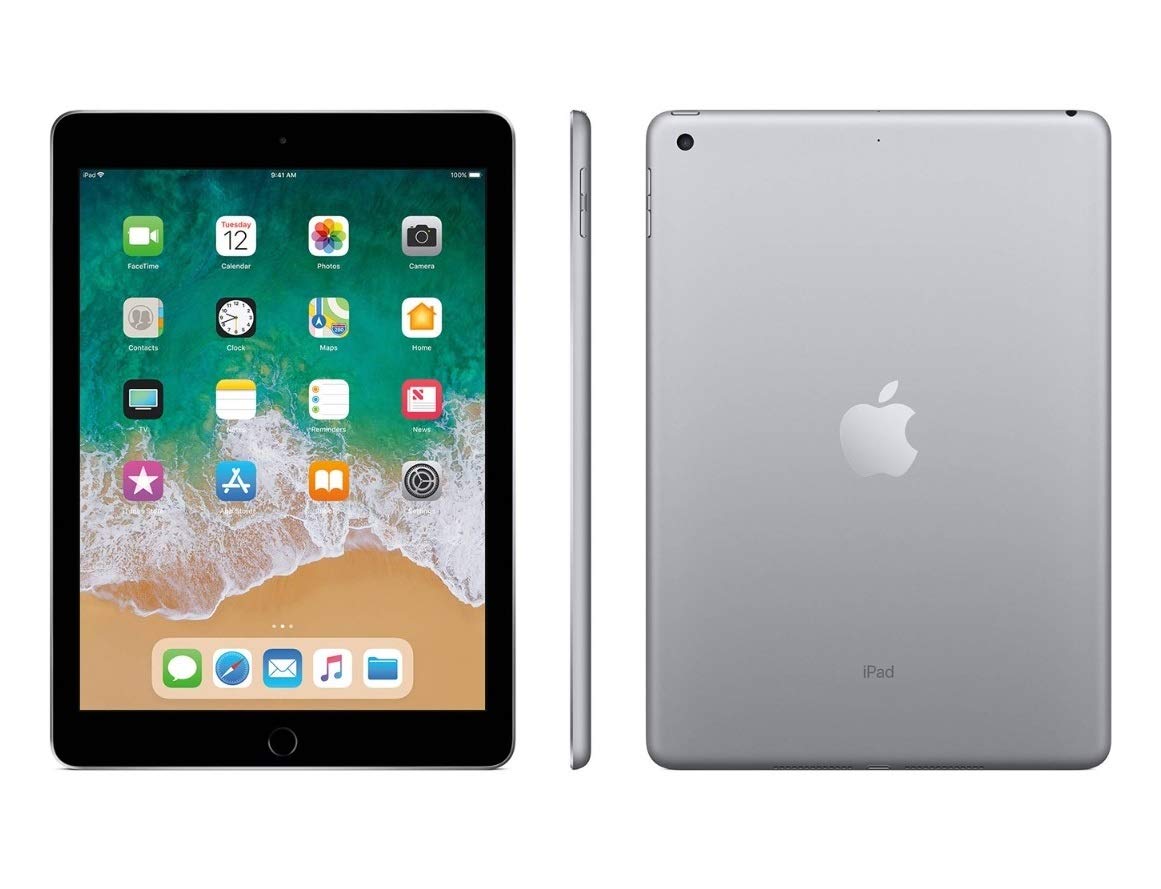 Apple iPad, 10.2-Inch, Wi-Fi, 32GB, Space Gray (Renewed)