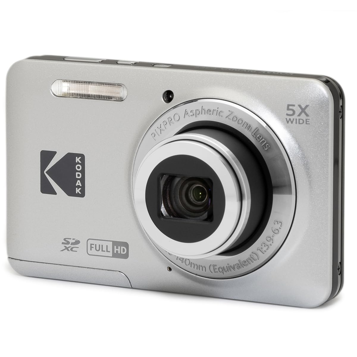 Kodak PIXPRO FZ55-BK 16MP CMOS Sensor Camera 5X Optical Zoom 28mm Wide