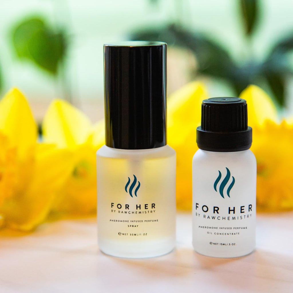 RawChemistry For Her Pheromone Infused Women's Perfume, 0.5 oz