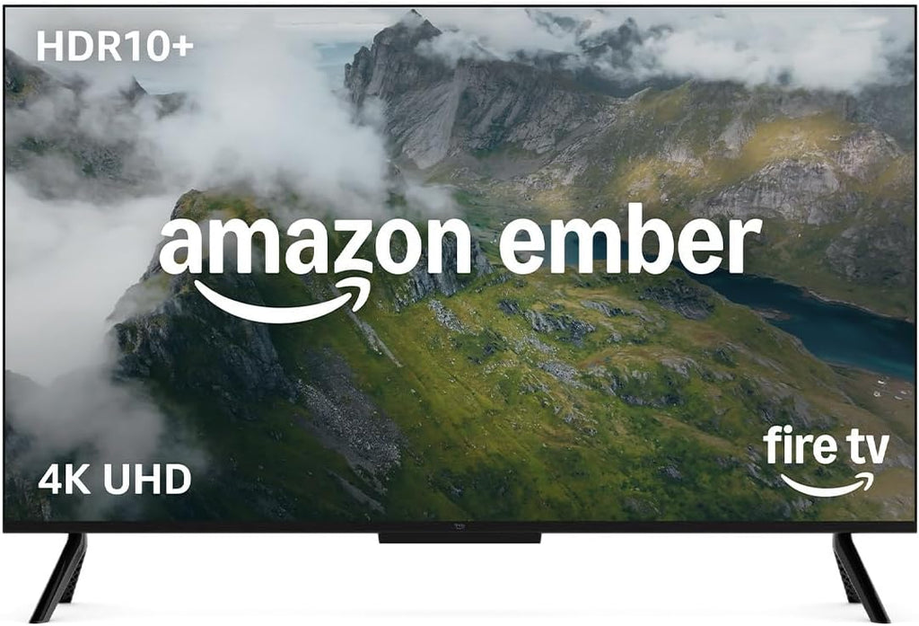 Amazon Ember 50" 4-Series with Fire TV (newest model), 4K Ultra HD smart TV with Alexa Remote, HDR10+, fast processor, Dolby Audio, Ambient Experience, free and live TV, find shows faster with Alexa+