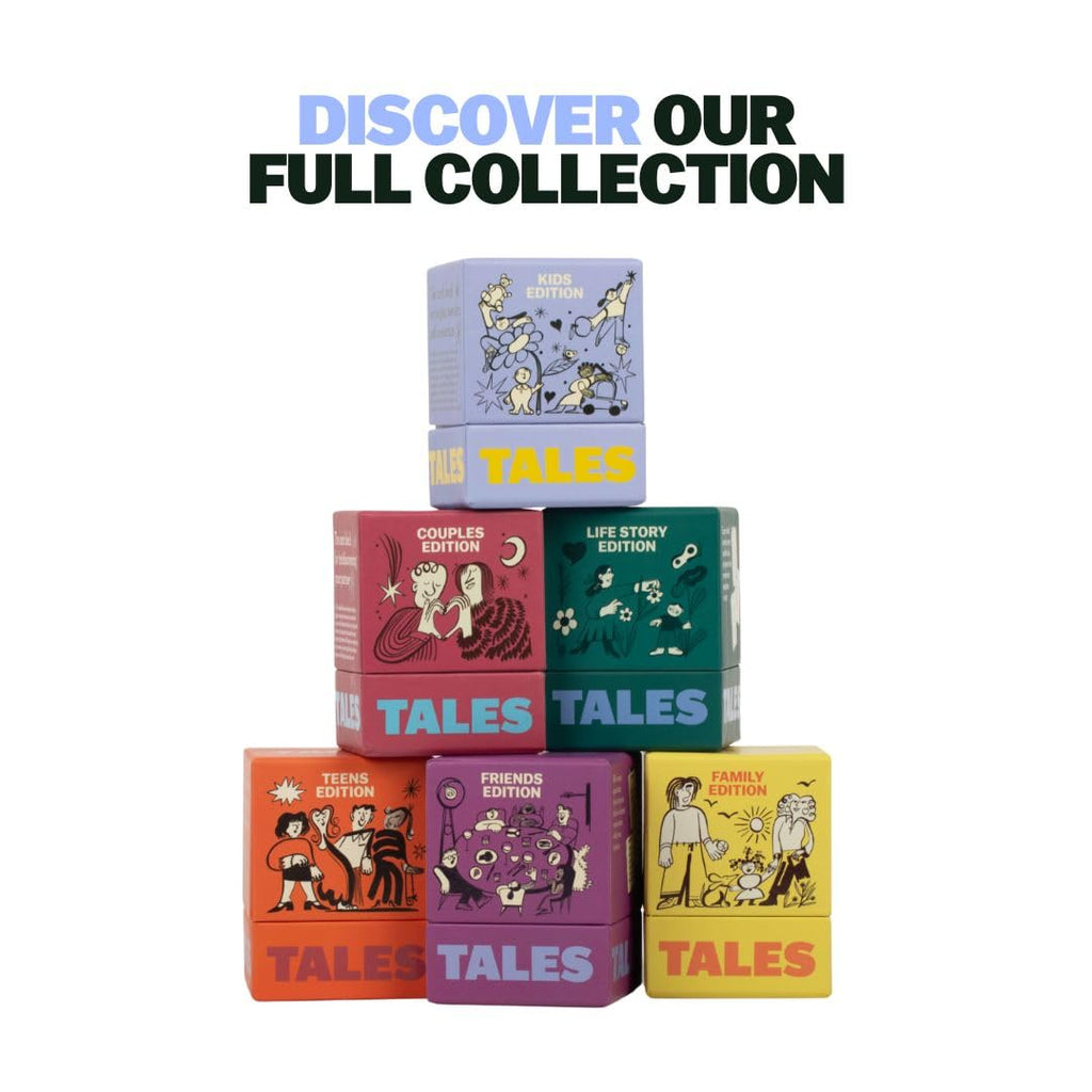 TALES 150 Conversation Cards, Kids Edition, Road Trip Game, Family Bonding