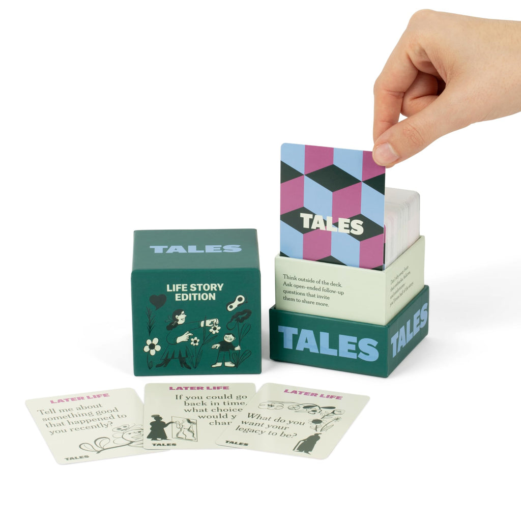 TALES 150 Conversation Cards, Kids Edition, Road Trip Game, Family Bonding