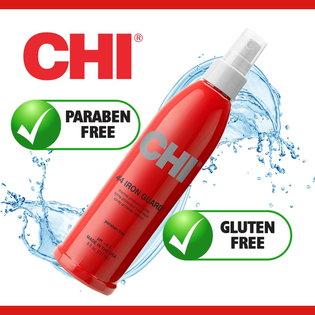 CHI 44 Iron Guard Thermal Protection Spray for Hair, 2 Oz