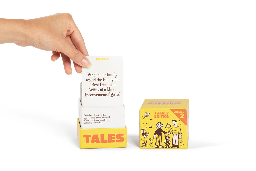 TALES 150 Conversation Cards, Kids Edition, Road Trip Game, Family Bonding